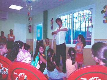 Birthday magician to Mallorca